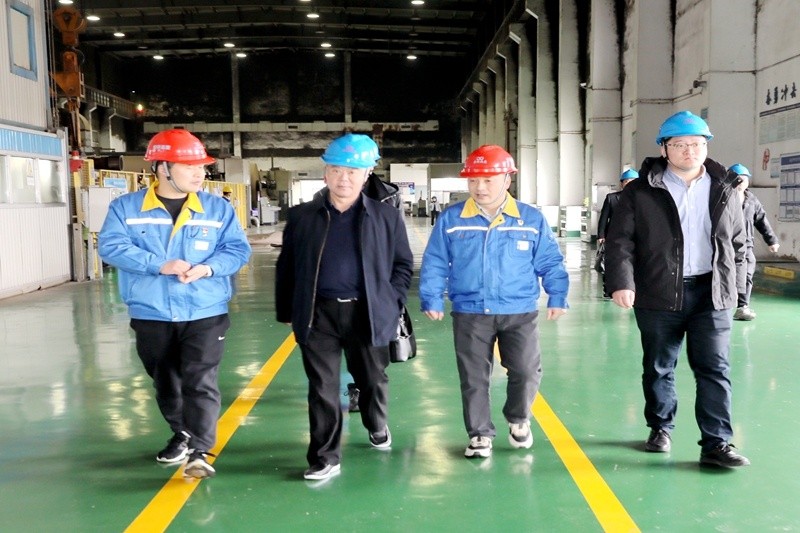 2024年 1月30日，浙江省经信厅机关党委二级巡视员孙自强莅临优游UB8纸业开展岁末年初安全生产督导